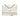 Coach Mini Klare Crossbody Bag In Signature Canvas in Gold White Chalk