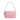 Coach Nolita 19 In Signature Leather With Heart Charm in Silver Pink