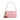 Coach Nolita 19 In Signature Leather With Heart Charm in Silver Pink