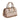 Coach Rowan Satchel Bag In Blocked Signature Canvas in Gold Sand Tan