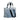 Coach Small Tour Tote Bag In Loved Denim With Charms in Silver Light Indigo