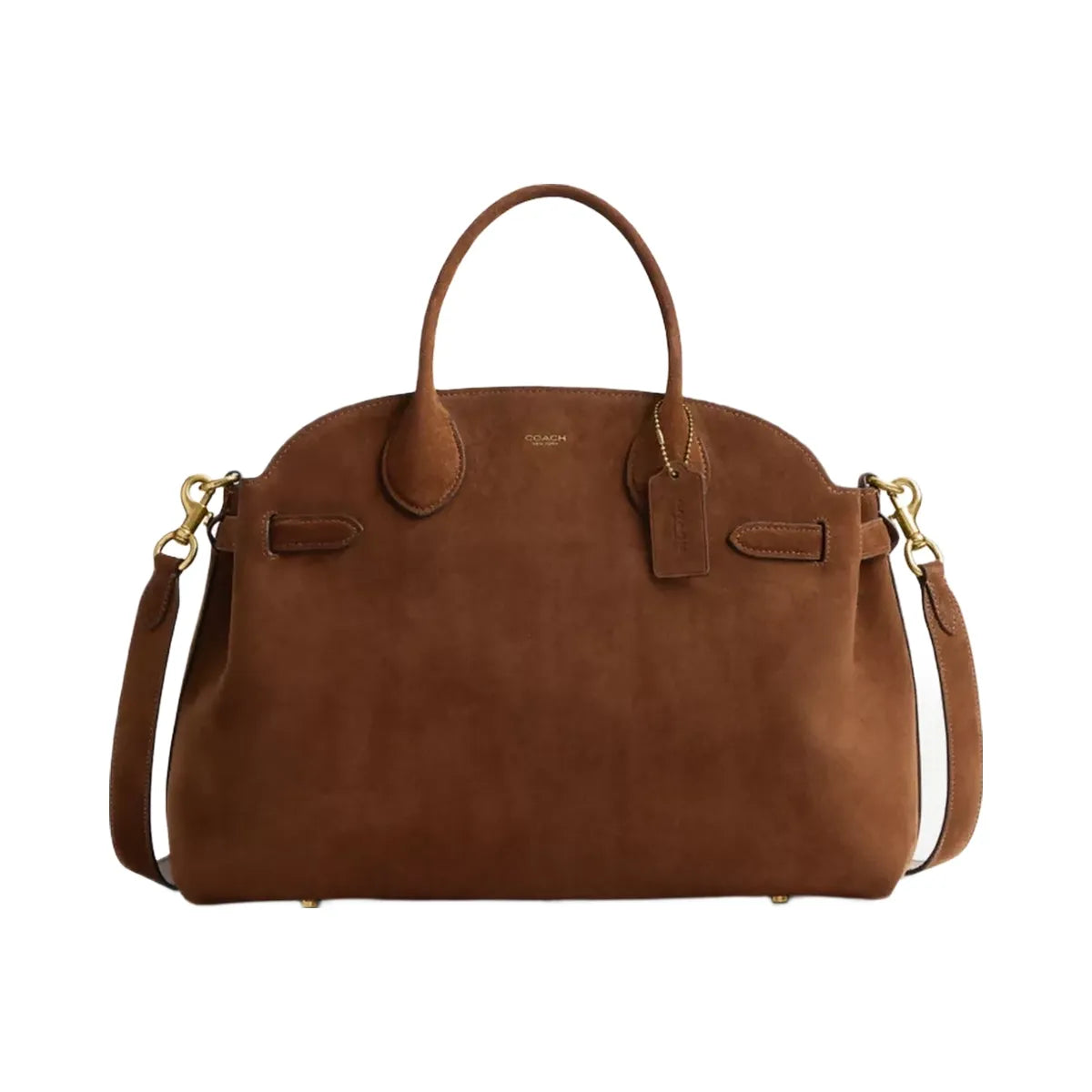 Coach Soft Empire Carryall Bag 40 in Brass Warm Brown