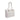Coach Station Tote Bag In Signature Canvas in Gold White Chalk