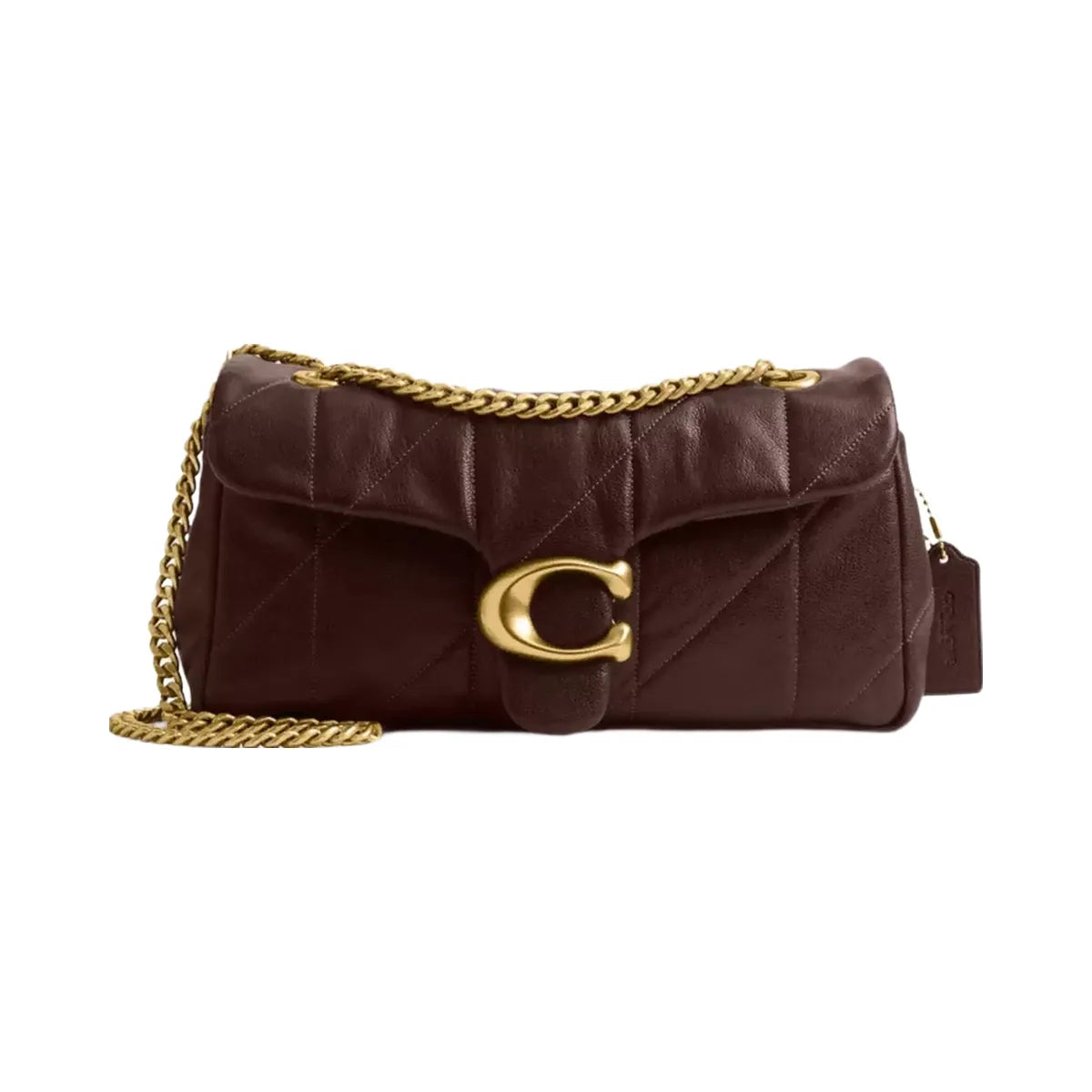 Coach Tabby Shoulder Bag 26 With Quilting in Brass Maple