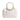 Coach Tabby Top Handle Bag With Quilting in Brass Chalk