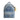 Coach Taylor Small Backpack In Loved Denim in Gold Light Indigo
