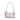 Coach Teri Mini Crossbody Bag In Signature Canvas in Silver Chalk Carnation