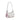 Coach Teri Mini Crossbody Bag In Signature Canvas in Silver Chalk Carnation