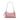 Coach Teri Mini Crossbody Bag In Signature Canvas in Silver Dusty Pink