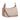 Coach Teri Mini Crossbody Bag In Signature Canvas in Silver Sand Taupe