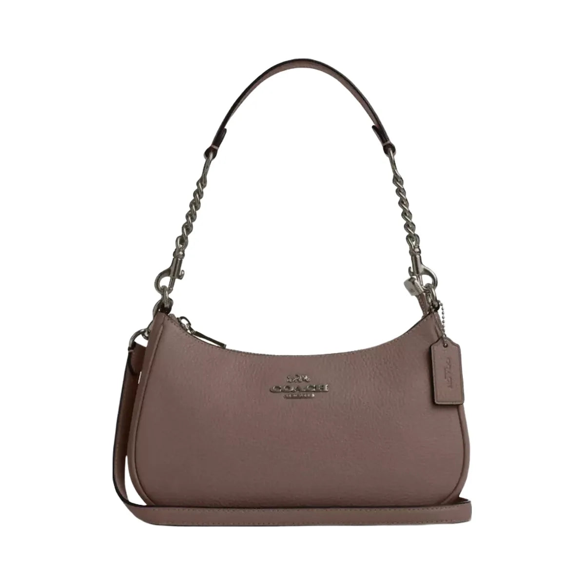 Coach Teri Shoulder Bag in Gunmetal Dark Stone