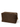 vintage vibe makeup bag in brown