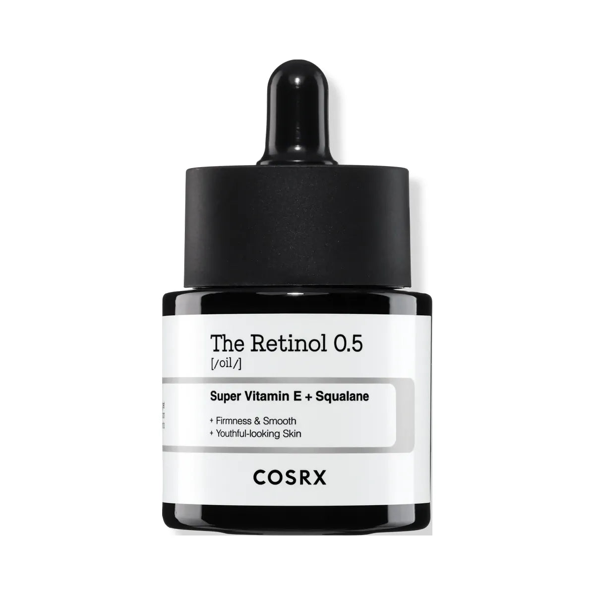COSRX The Retinol 0.5 Oil with Super Vitamin E + Squalane
