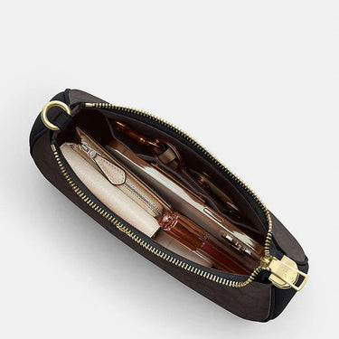 Coach Teri Shoulder Bag In Signature Canvas Signature Canvas-Gold-Walnut-Black