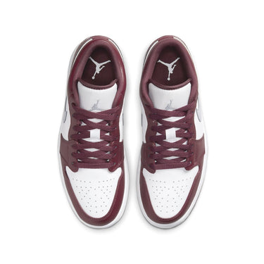 Jordan 1 Low White Bordeaux