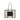 DeMellier The Capri salt & pepper canvas black smooth