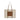 DeMellier The Capri salt & pepper canvas tan smooth