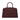 DeMellier The Midi Hudson burgundy small grain