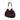DeMellier The Midi Miami burgundy suede & burgundy smooth