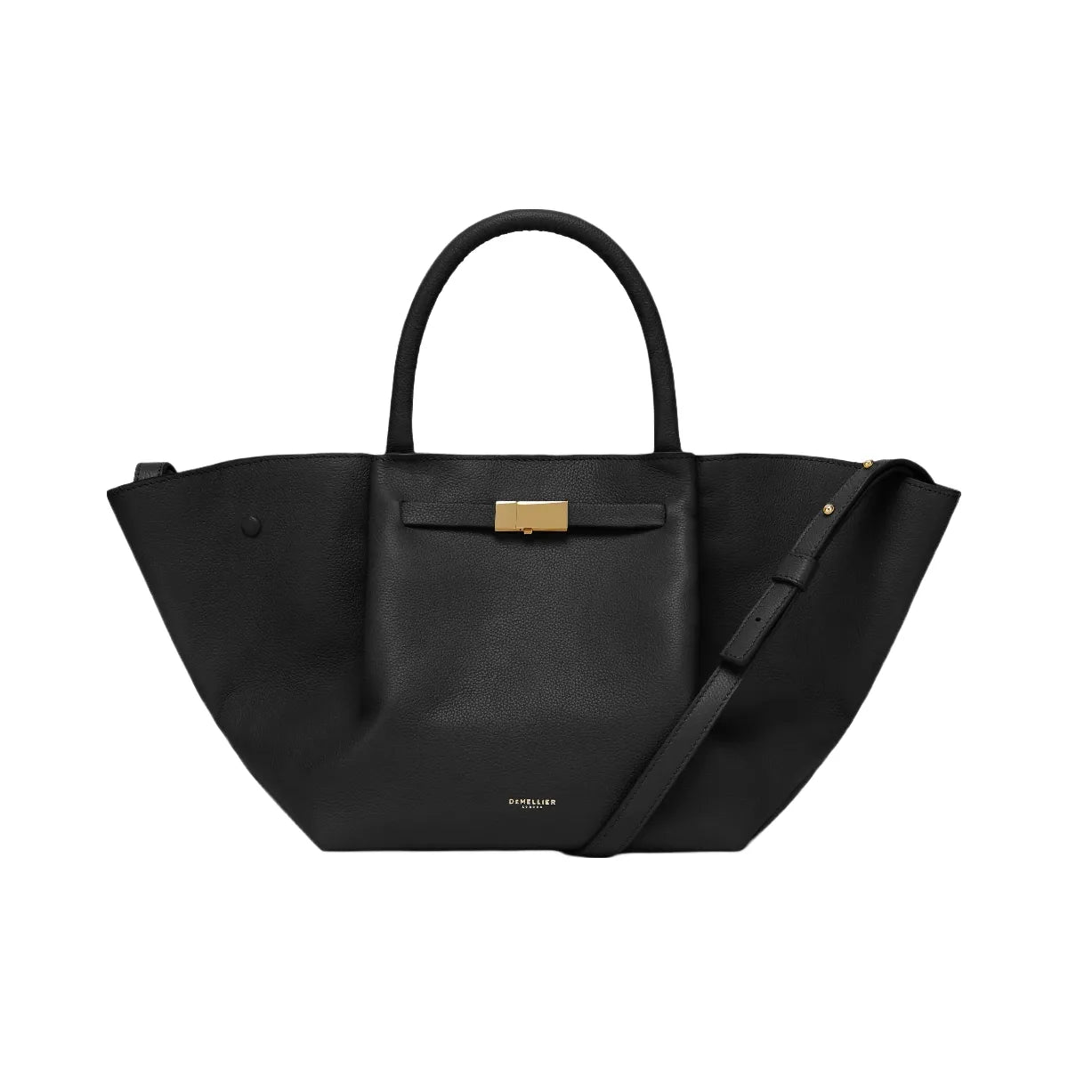 DeMellier The Midi New York black small grain