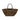 DeMellier The Midi New York leopard-effect calf hair & black smooth