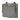 DeMellier The Midi New York stone grey small grain ecru stitching