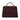 DeMellier The Midi Paris burgundy suede & burgundy smooth