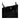 DeMellier The New York black croc-effect