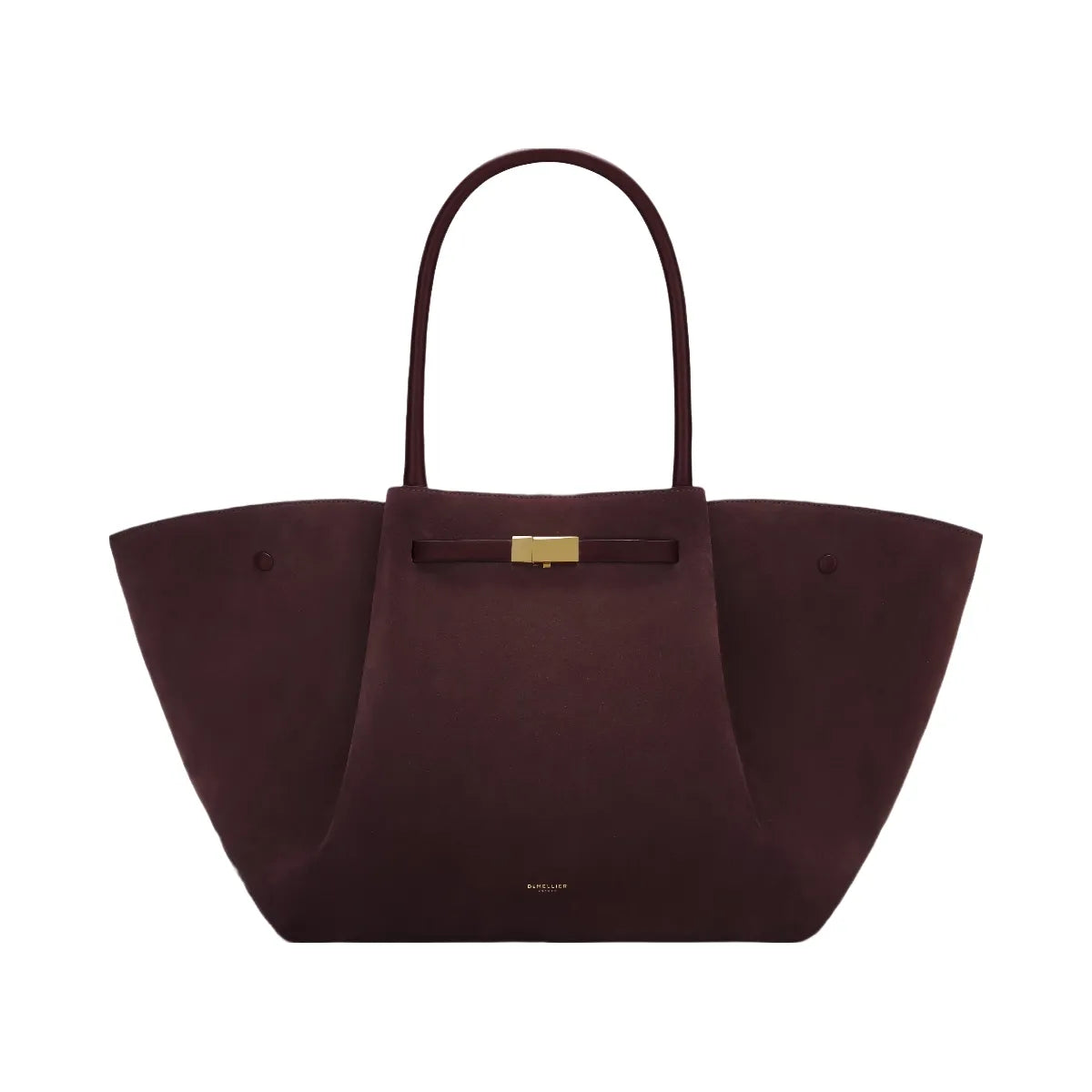 DeMellier The New York burgundy suede & burgundy smooth