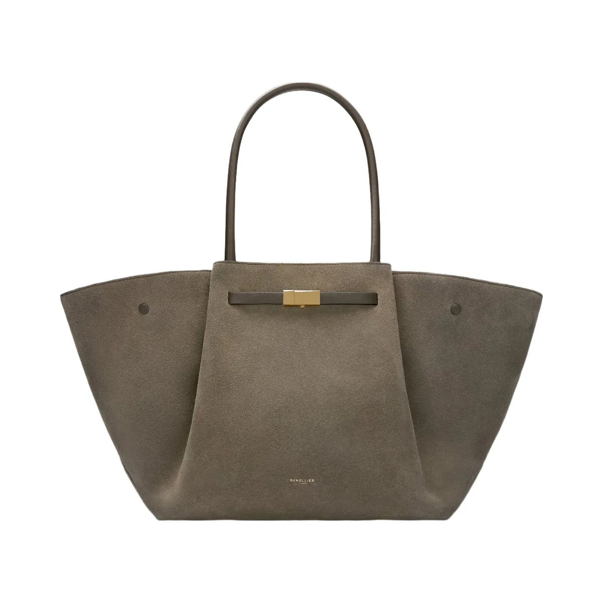 DeMellier The New York deep olive suede & deep olive smooth