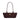 DeMellier The New York Shoulder burgundy suede & burgundy smooth