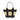 DeMellier The Santorini natural basket black smooth