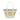 DeMellier The Santorini natural basket off-white smooth