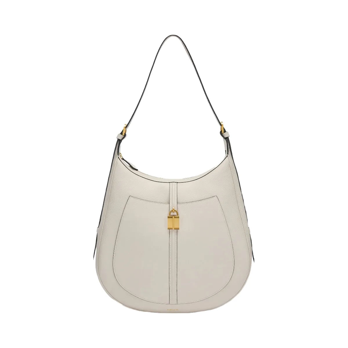 DeMellier The Siena Hobo off-white small grain