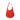 DeMellier The Siena Hobo poppy red small grain