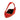 DeMellier The Siena Hobo poppy red small grain