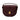 DeMellier The Siena Saddle burgundy small grain