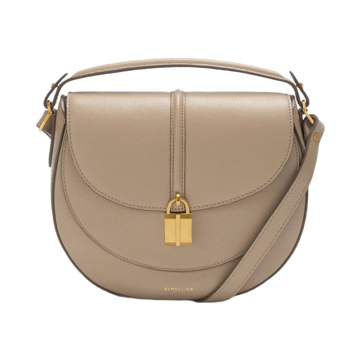 DeMellier The Siena Saddle dark sand small grain