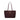 DeMellier The Tokyo Tote burgundy suede & burgundy smooth