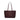 DeMellier The Tokyo Tote burgundy suede & burgundy smooth