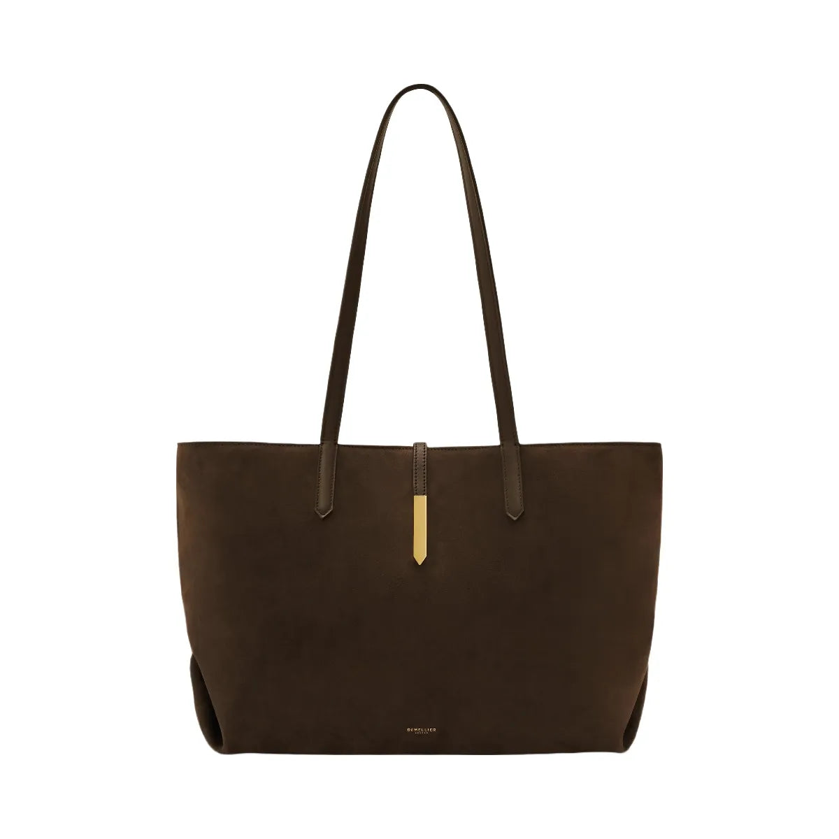 DeMellier The Tokyo Tote mocha suede & mocha smooth