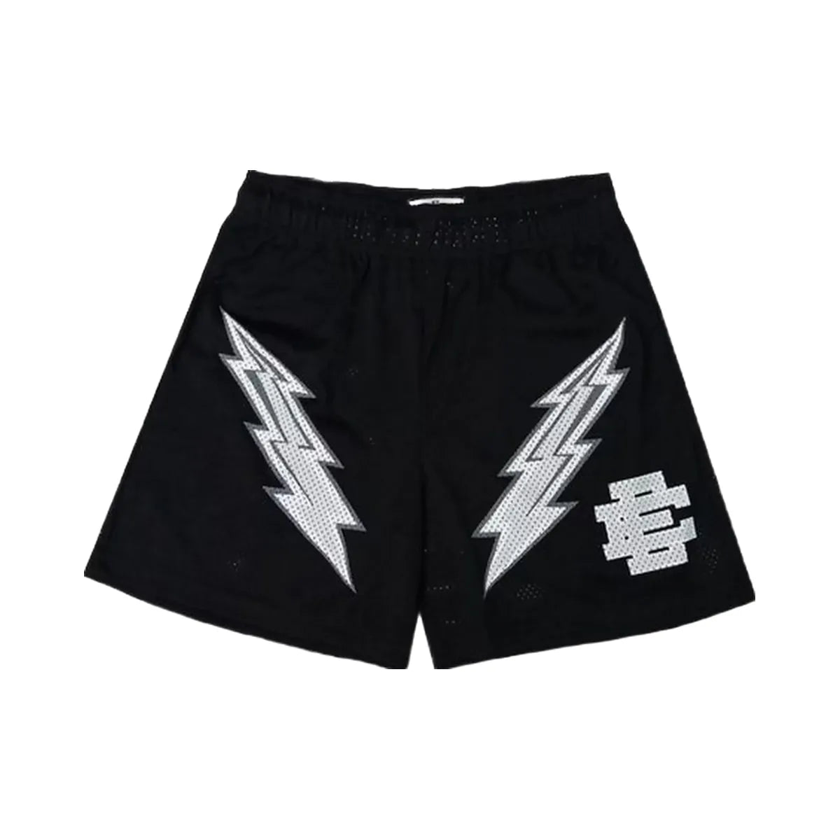 Eric Emanuel Ee Basic Core Lightning Bolt Cyber Monday Short Black White