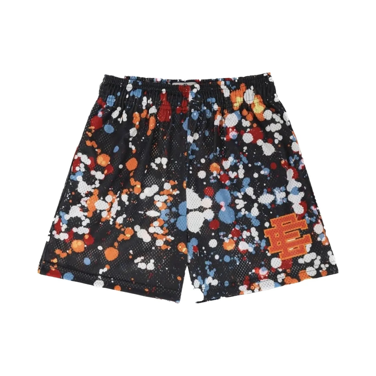 Eric Emanuel Ee Basic Core Short Black Splatter