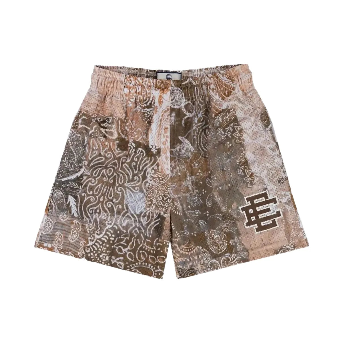 Eric Emanuel Ee Basic Core Short Brown Paisley