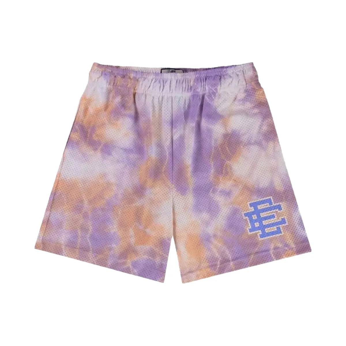 Eric Emanuel Ee Basic Core Short Lavender Tie Dye Blue
