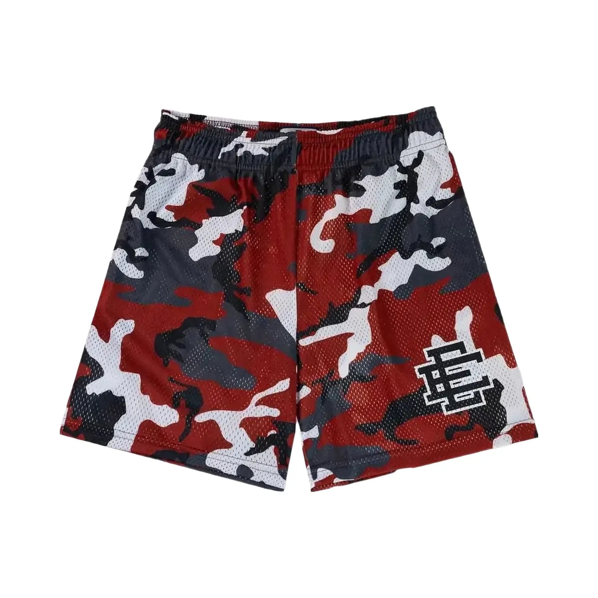 Eric Emanuel Ee Basic Core Short Maroon Black Camo