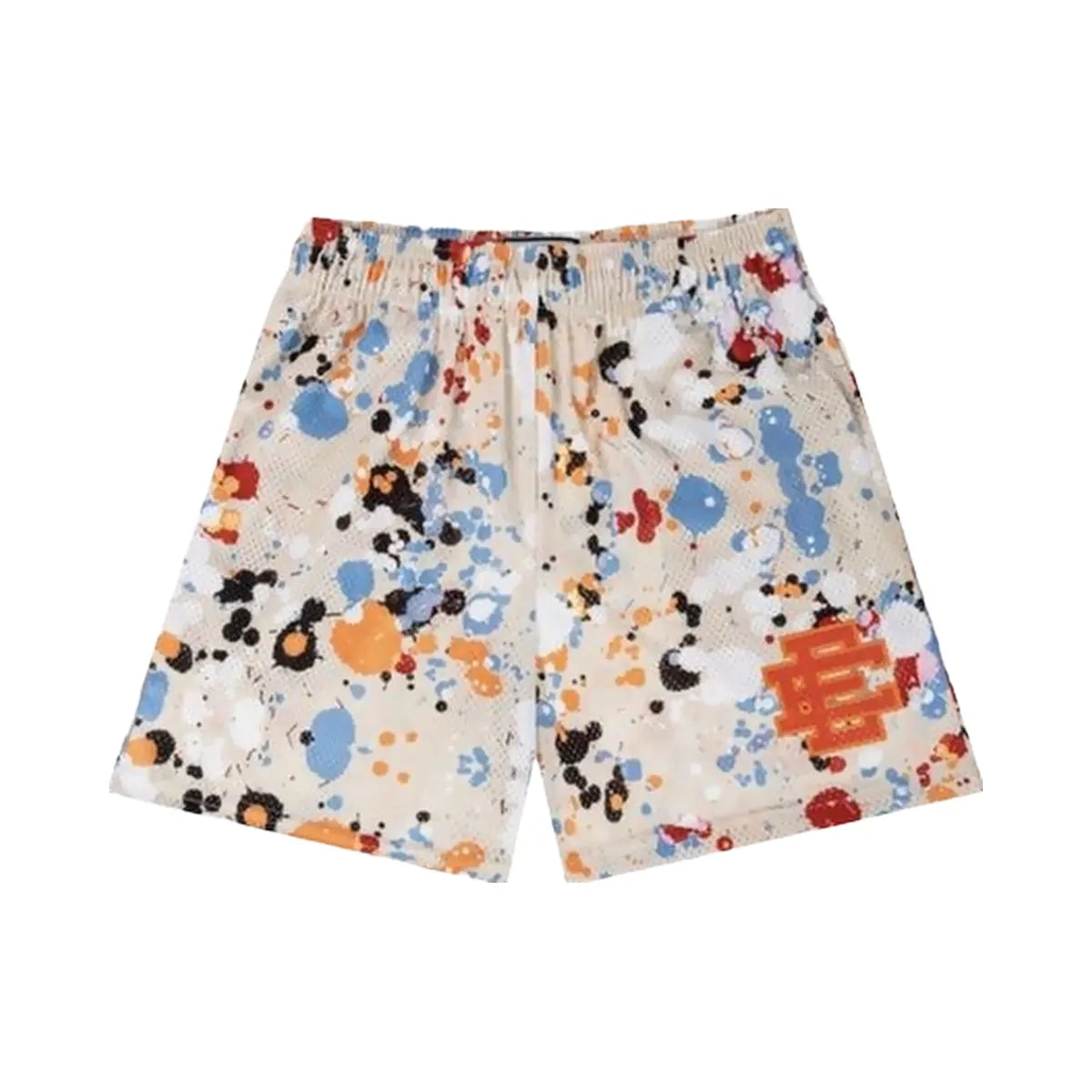 Eric Emanuel Ee Basic Core Short White Splatter