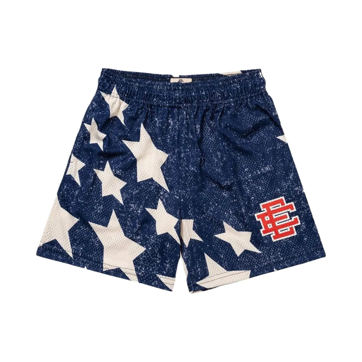 Eric Emanuel Ee Basic Short Denim Stars Blue