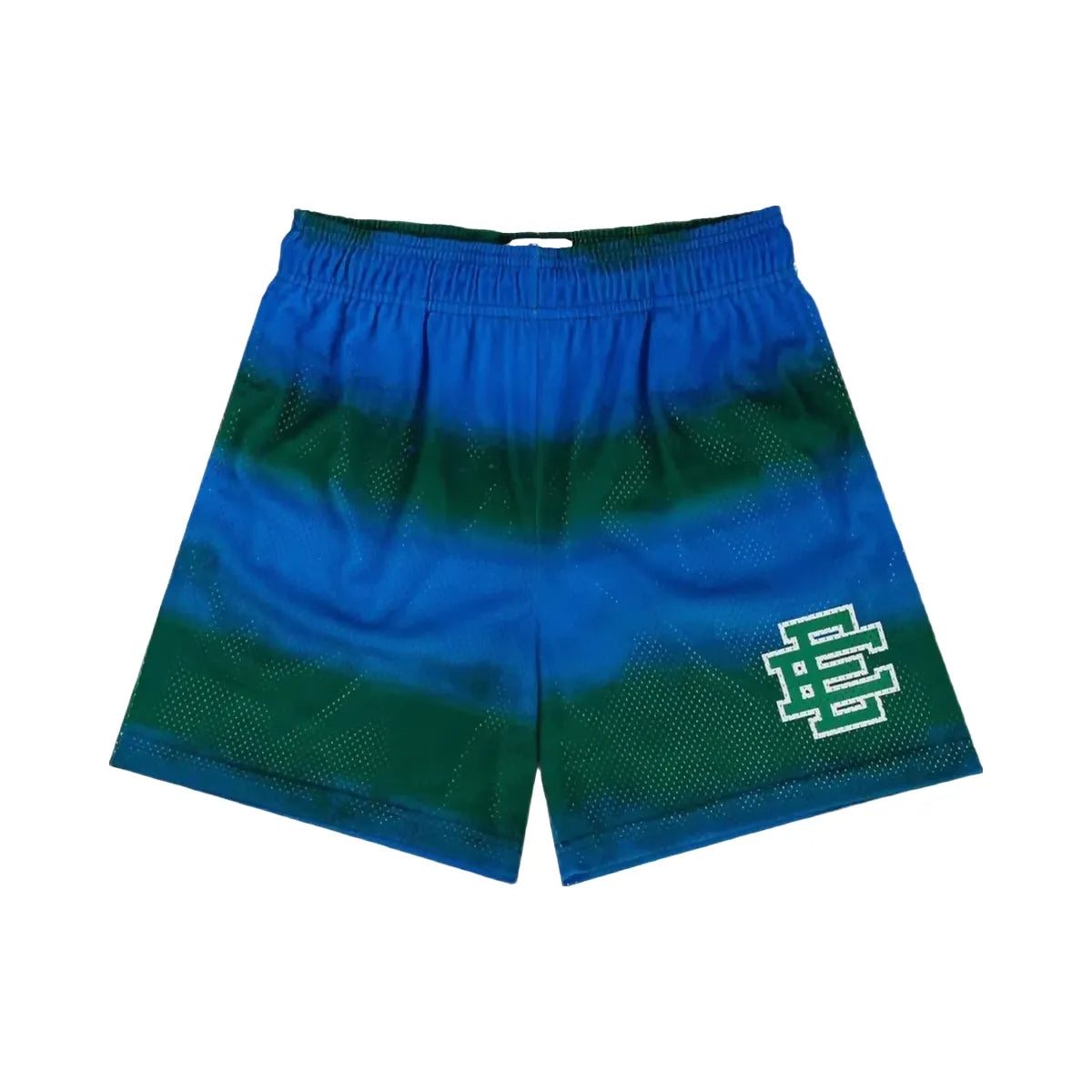 Eric Emanuel Ee Short Blue Green Stripe