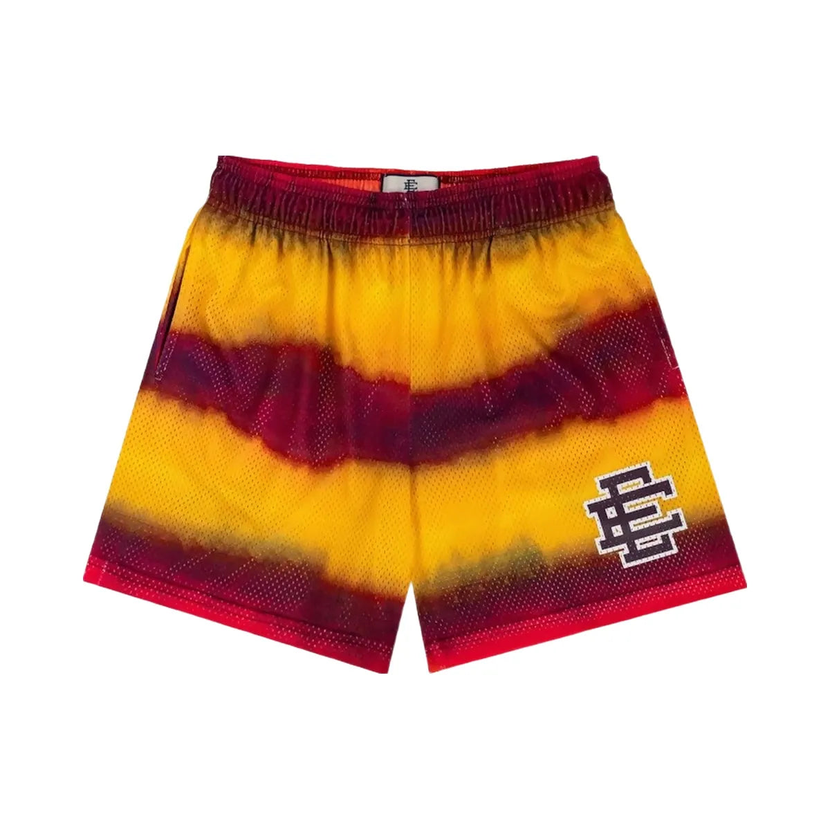 Eric Emanuel Ee Short Yellow Red Stripe